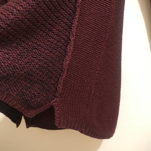 RD Style Drop Sleeve Scoop Neck Cotton Blend Sweater Sz L - Picture 9 of 10